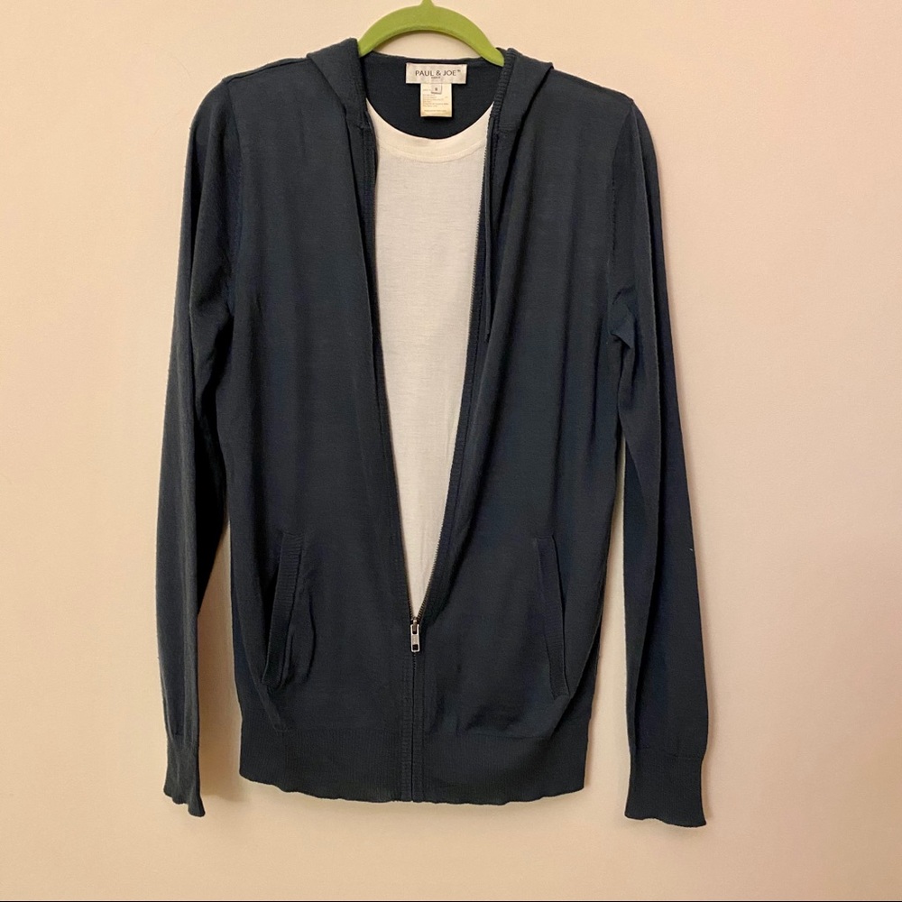 Paul & Joe 👨🏼‍🦰 Wool Zip-Up Hoodie